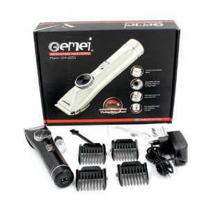 Gemei 6035 машинка за шишање со 4 чешли