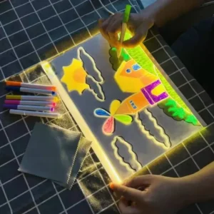 Осветлена LED табла за пораки и цртежи