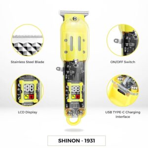 Shinon Pro безжичен тример со 0mm сечење