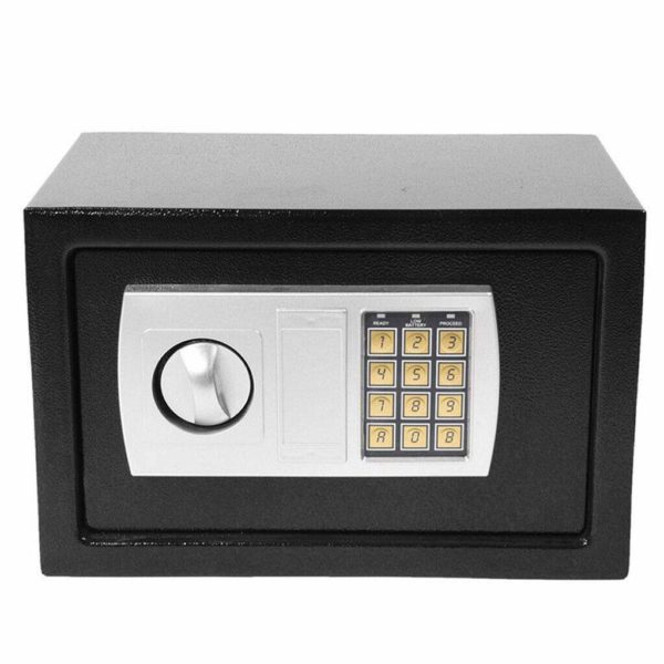 Дигитален сеф со PIN и резервен клуч