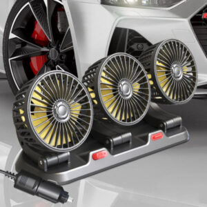 Автомобилски вентилатор со 3 глави 12V