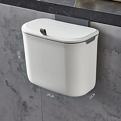 Висечка канта за отпадоци со капак, 7 L