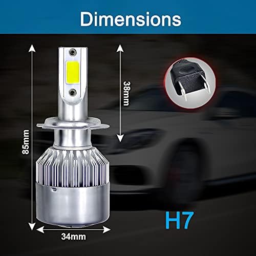 LED сијалици за фарови H7 или H11, 6000K, пар