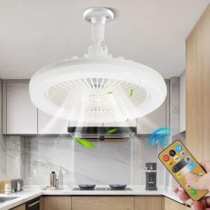 LED сијалица со вентилатор и далечински управувач