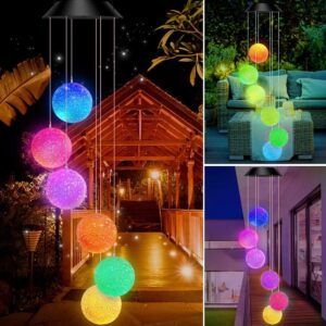 Соларен LED лампион со спирален ефект