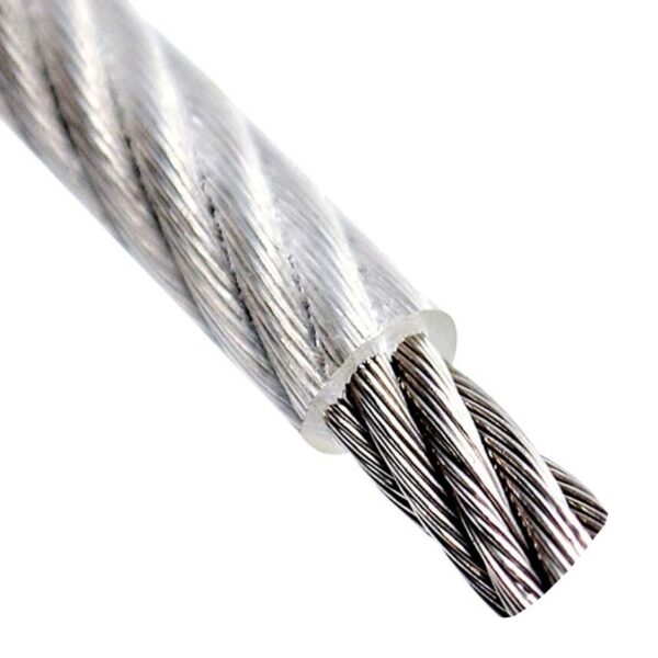 Челично јаже со PVC заштита 6mm